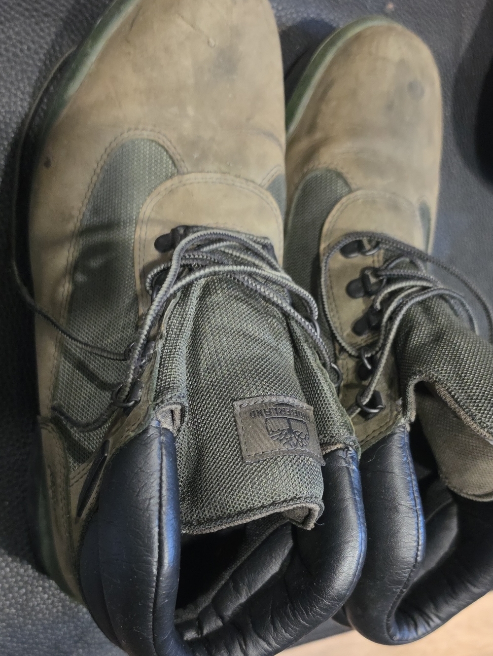 Olive Green Tactical Boots - Men's Outdoor Footwear